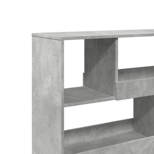 vidaXL Room Divider Concrete Gray 100x33x94.5 cm Engineered Wood