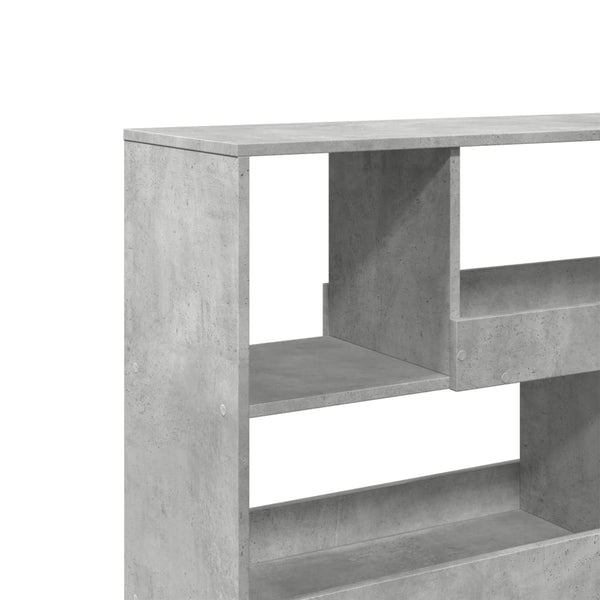 vidaXL Room Divider Concrete Gray 100x33x94.5 cm Engineered Wood