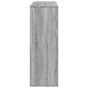 vidaXL Room Divider Grey Sonoma 100x33x94.5 cm Engineered Wood