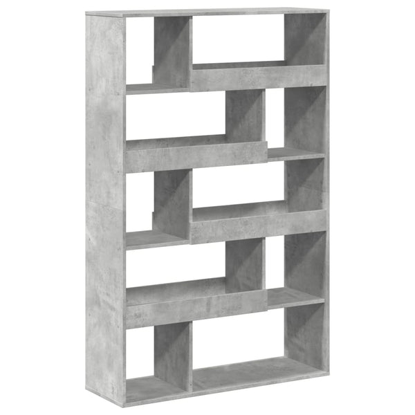 vidaXL Room Divider Concrete Gray 100x33x156.5 cm Engineered Wood
