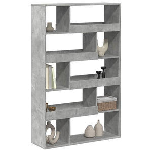 vidaXL Room Divider Concrete Gray 100x33x156.5 cm Engineered Wood