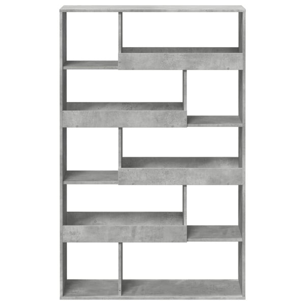 vidaXL Room Divider Concrete Gray 100x33x156.5 cm Engineered Wood
