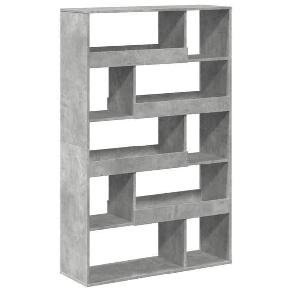 vidaXL Room Divider Concrete Gray 100x33x156.5 cm Engineered Wood