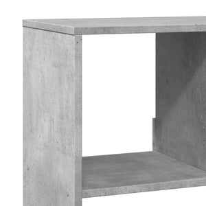 vidaXL Room Divider Concrete Gray 100x33x156.5 cm Engineered Wood