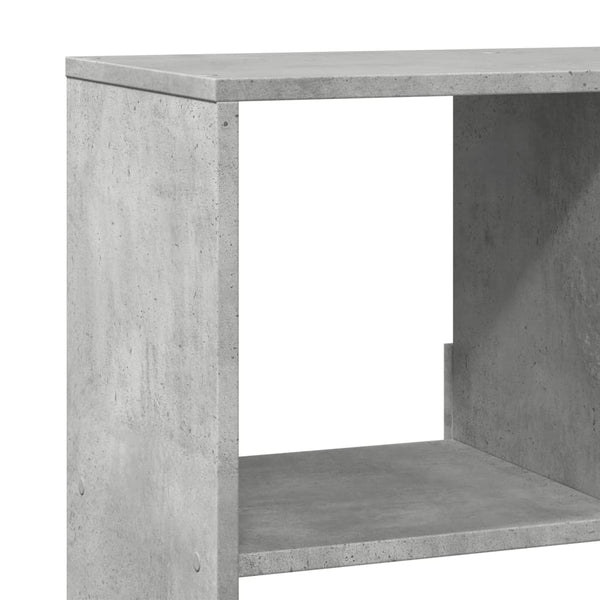 vidaXL Room Divider Concrete Gray 100x33x156.5 cm Engineered Wood
