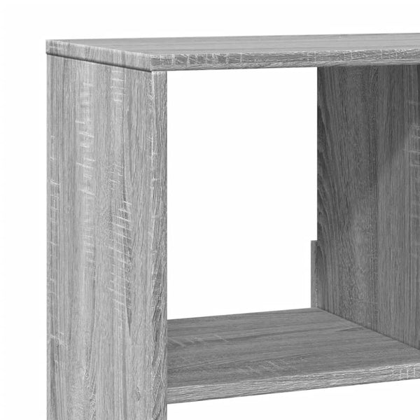 vidaXL Room Divider Grey Sonoma 100x33x156.5 cm Engineered Wood