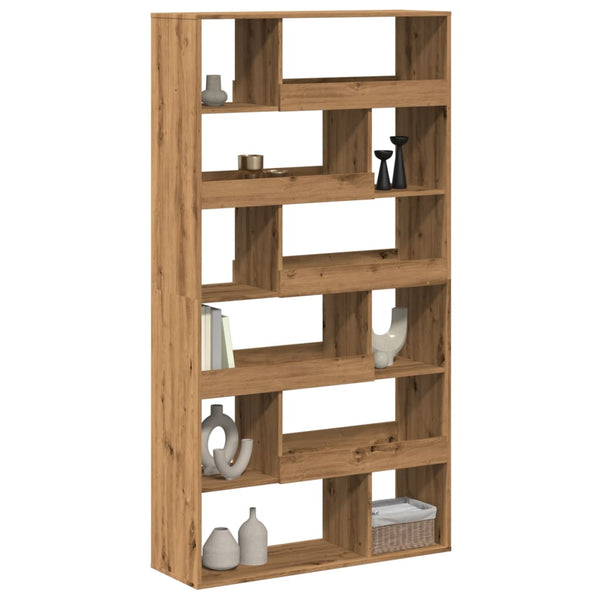 vidaXL Room Divider Artisan Oak 100x33x187.5 cm Engineered Wood