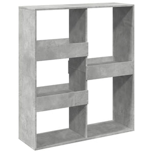 vidaXL Room Divider Concrete Gray 100x33x115 cm Engineered Wood