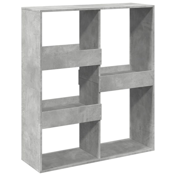 vidaXL Room Divider Concrete Gray 100x33x115 cm Engineered Wood