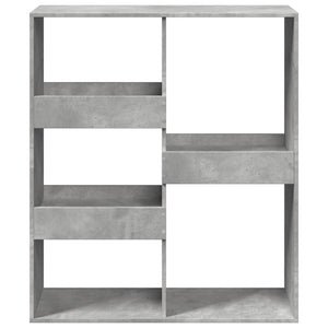 vidaXL Room Divider Concrete Gray 100x33x115 cm Engineered Wood