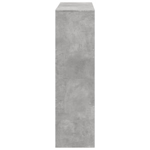 vidaXL Room Divider Concrete Gray 100x33x115 cm Engineered Wood