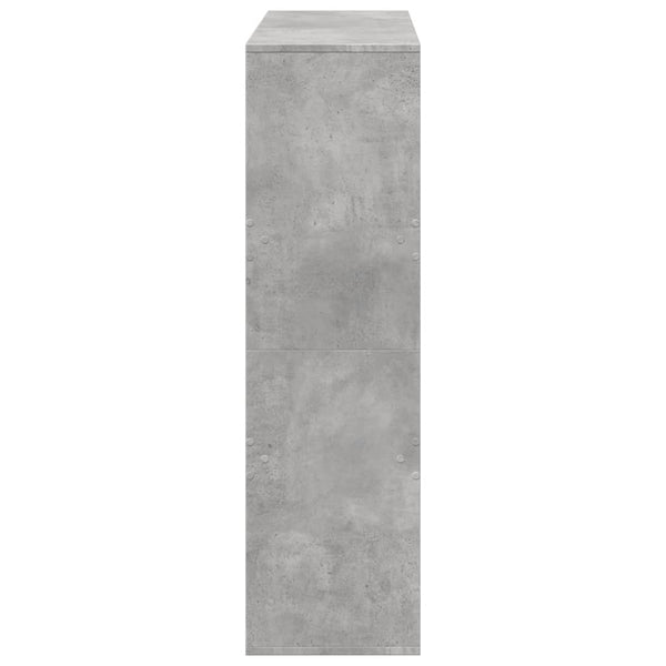 vidaXL Room Divider Concrete Gray 100x33x115 cm Engineered Wood