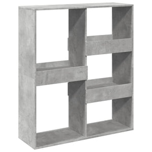 vidaXL Room Divider Concrete Gray 100x33x115 cm Engineered Wood