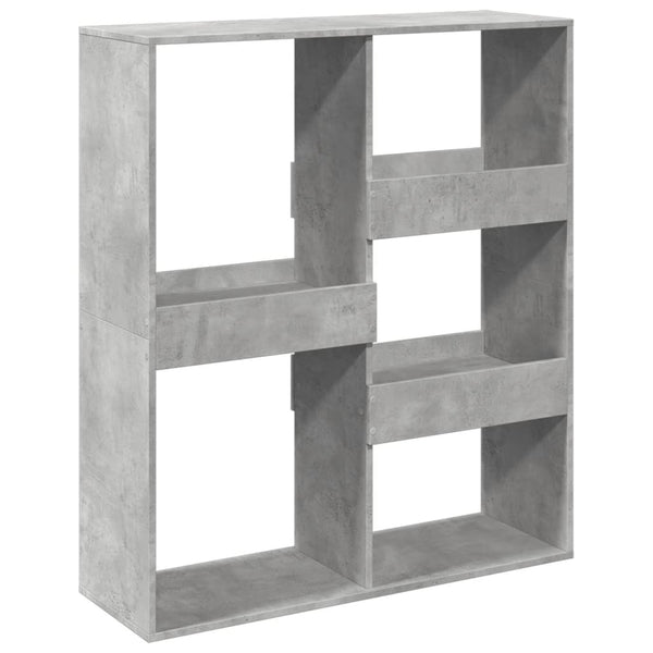 vidaXL Room Divider Concrete Gray 100x33x115 cm Engineered Wood