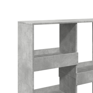 vidaXL Room Divider Concrete Gray 100x33x115 cm Engineered Wood