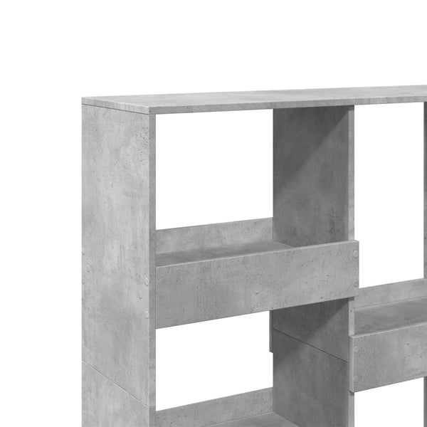 vidaXL Room Divider Concrete Gray 100x33x115 cm Engineered Wood