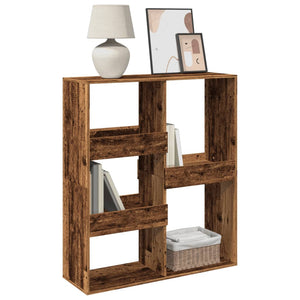 vidaXL Room Divider Reclaimed Wood Look 100x33x115 cm Engineered Wood