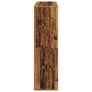 vidaXL Room Divider Reclaimed Wood Look 100x33x115 cm Engineered Wood