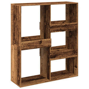 vidaXL Room Divider Reclaimed Wood Look 100x33x115 cm Engineered Wood