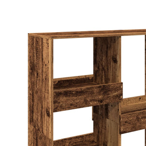 vidaXL Room Divider Reclaimed Wood Look 100x33x115 cm Engineered Wood