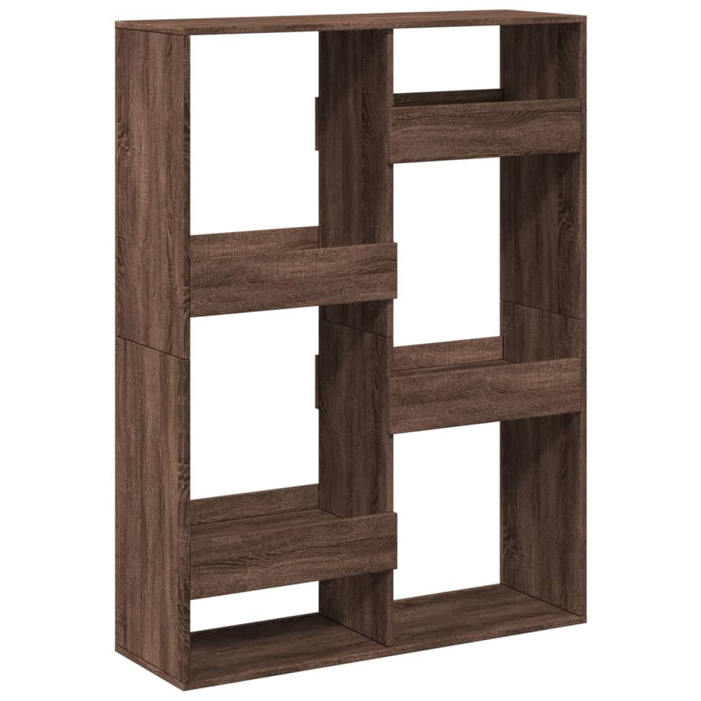 vidaXL Room Divider Brown Oak Look 100x33x135 cm Engineered Wood