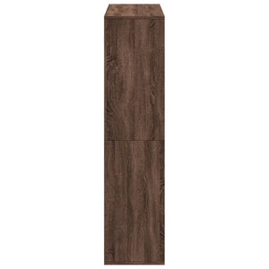 vidaXL Room Divider Brown Oak Look 100x33x135 cm Engineered Wood