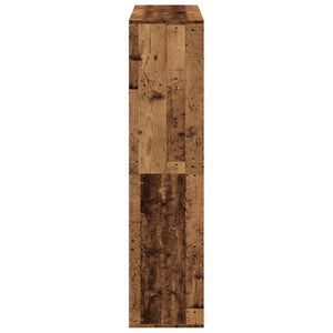 vidaXL Room Divider Reclaimed Wood Look 100x33x135 cm Engineered Wood
