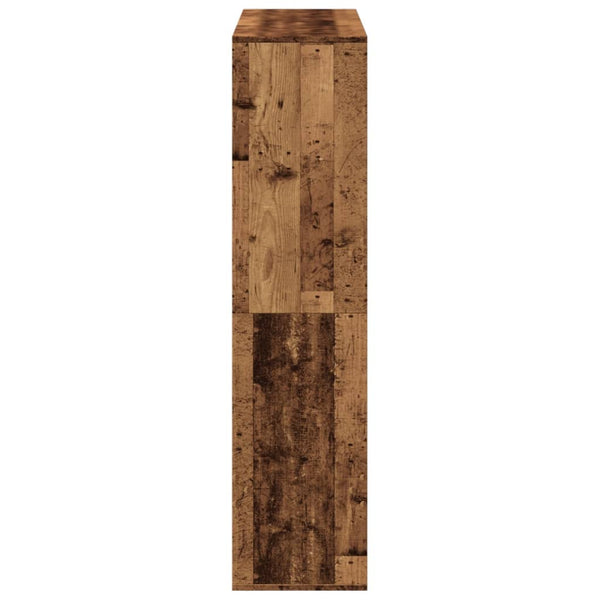 vidaXL Room Divider Reclaimed Wood Look 100x33x135 cm Engineered Wood