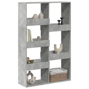 vidaXL Room Divider Concrete Gray 100x33x155.5 cm Engineered Wood