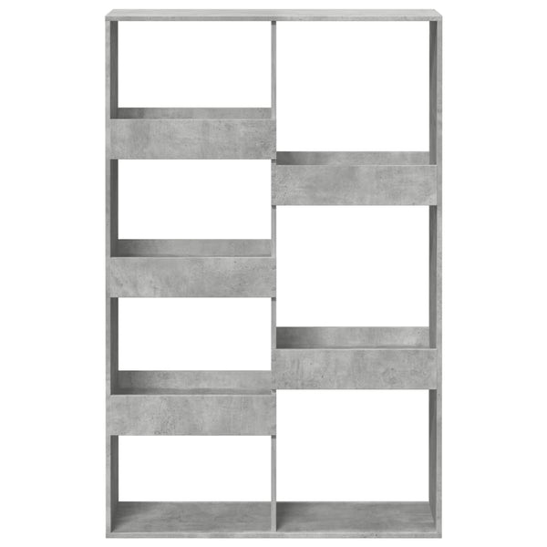 vidaXL Room Divider Concrete Gray 100x33x155.5 cm Engineered Wood