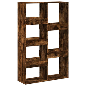vidaXL Room Divider Smoked Oak 100x33x155.5 cm Engineered Wood
