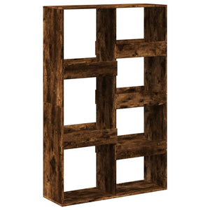 vidaXL Room Divider Smoked Oak 100x33x155.5 cm Engineered Wood