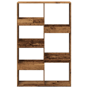 vidaXL Room Divider Reclaimed Wood Look 100x33x155.5 cm Engineered Wood