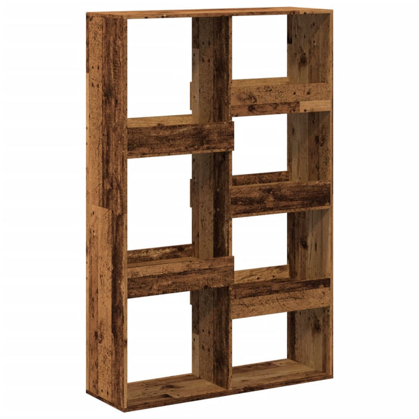 vidaXL Room Divider Reclaimed Wood Look 100x33x155.5 cm Engineered Wood