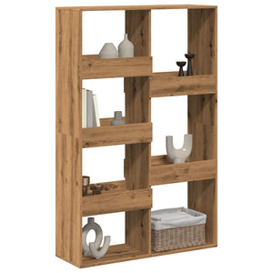 vidaXL Room Divider Artisan Oak 100x33x155.5 cm Engineered Wood