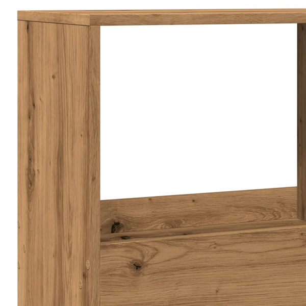 vidaXL Room Divider Artisan Oak 100x33x155.5 cm Engineered Wood