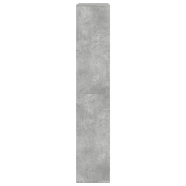 vidaXL Room Divider Concrete Gray 100x33x175 cm Engineered Wood