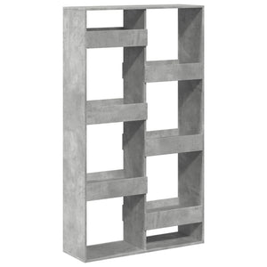 vidaXL Room Divider Concrete Gray 100x33x175 cm Engineered Wood