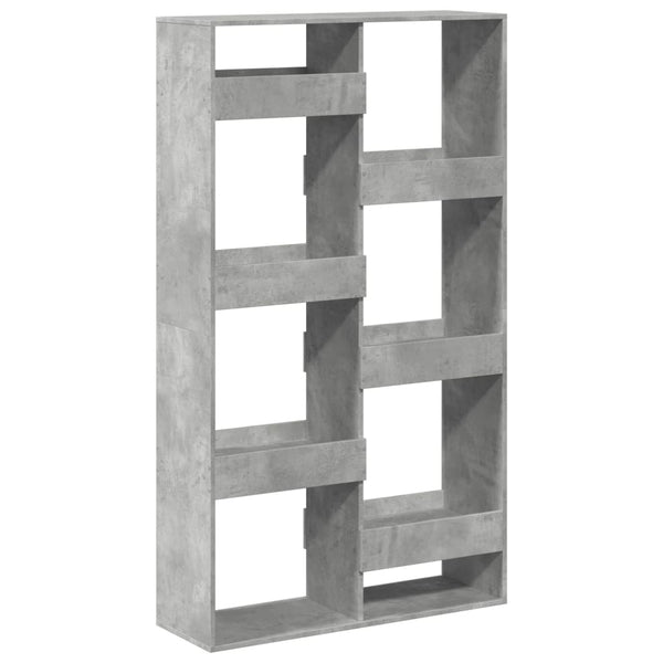 vidaXL Room Divider Concrete Gray 100x33x175 cm Engineered Wood