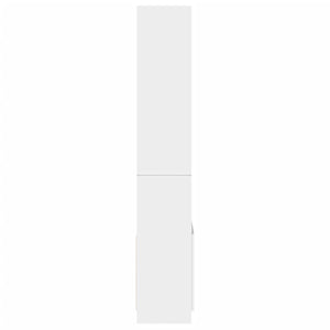 vidaXL Highboard White 63x33x180 cm Engineered Wood