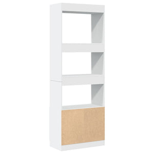 vidaXL Highboard White 63x33x180 cm Engineered Wood