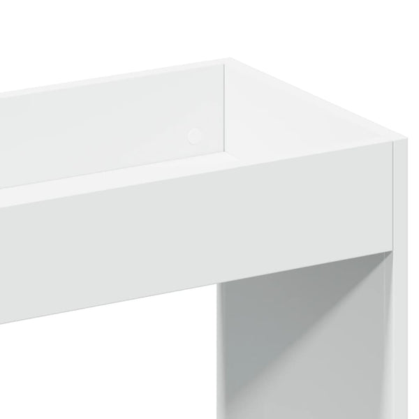 vidaXL Highboard White 63x33x180 cm Engineered Wood