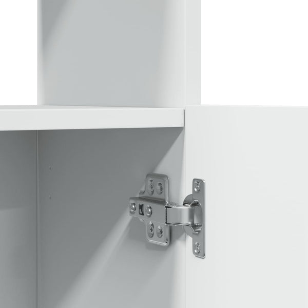 vidaXL Highboard White 63x33x180 cm Engineered Wood