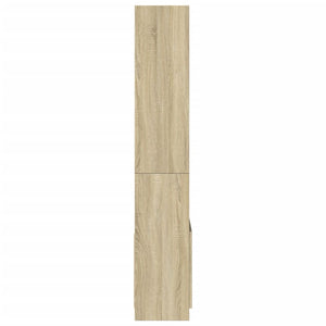 vidaXL Highboard 63x33x180 cm Sonoma Oak Engineered Wood