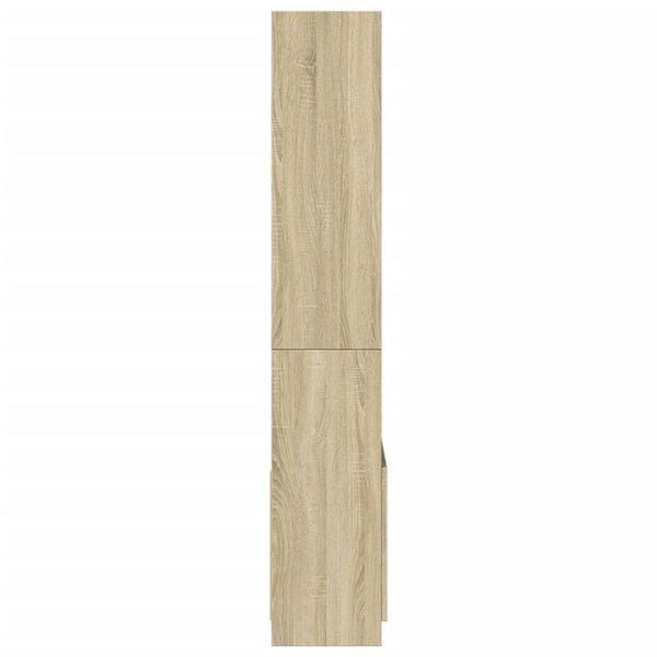 vidaXL Highboard 63x33x180 cm Sonoma Oak Engineered Wood
