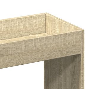 vidaXL Highboard 63x33x180 cm Sonoma Oak Engineered Wood