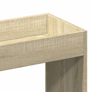 vidaXL Highboard Sonoma Oak 92x33x140 cm Engineered Wood