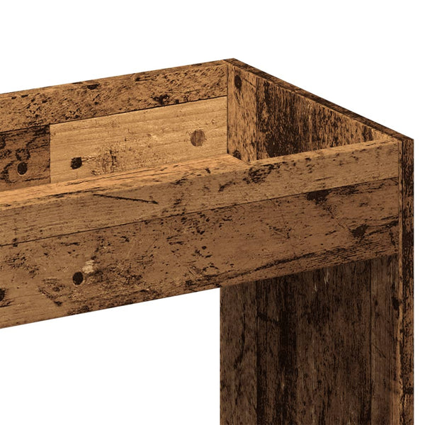 vidaXL Highboard Reclaimed Wood Look 92x33x140 cm Engineered Wood