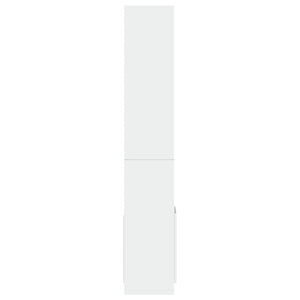 vidaXL Highboard White 92x33x180 cm Engineered Wood