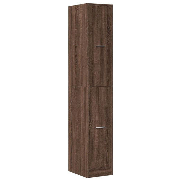 vidaXL Tall Cabinet Oak Look 30x41x174.5 cm Engineered Wood